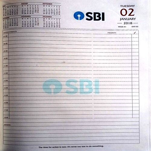 SBI  Diary (2018)