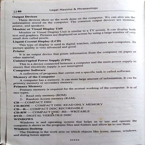 Legal Glossary English-Hindi Dictionary