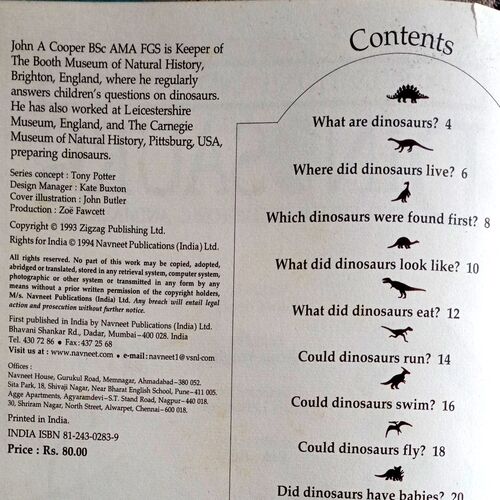 100 Ques And Ans. Dinosaur