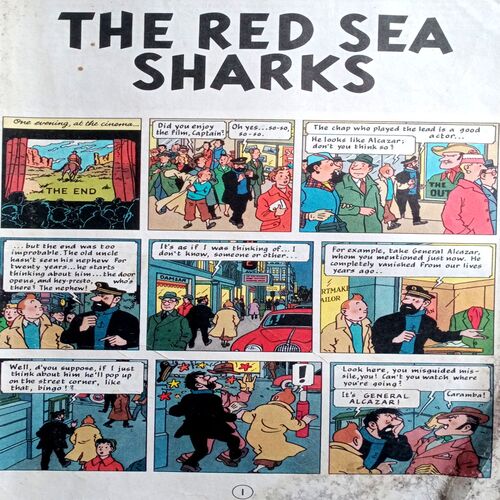 Adventures Of Tintin (Red Sea Shark)