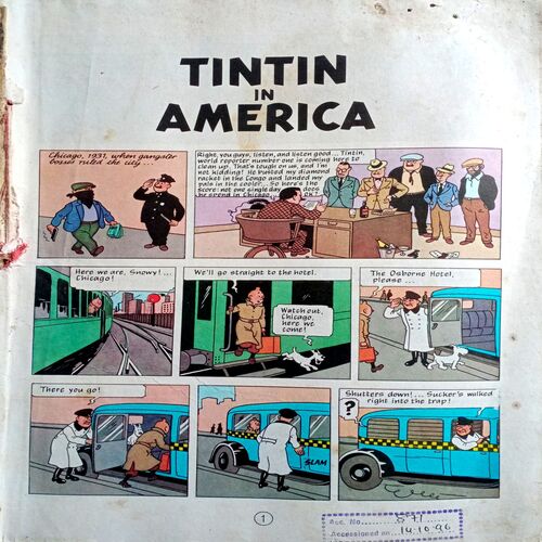 Tintin In America