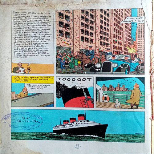 Tintin In America