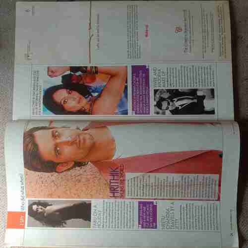 Filmfare (December 23, 2009) (Small Part Of Back Cover Is Stick On Last Page)