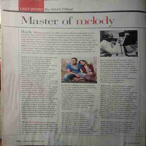 Filmfare (December 23, 2009) (Small Part Of Back Cover Is Stick On Last Page)