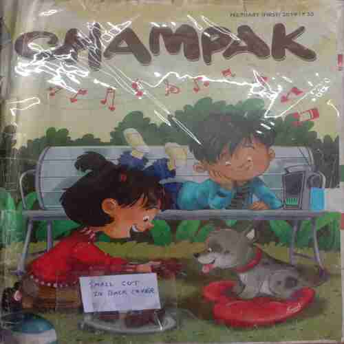 Champak (February-1st-2019) Big. (Small Cut In Back Cover)