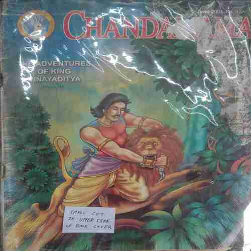 Chandamama (June 2006) Big .(Small Cut In Upper Side Of Back Cover)