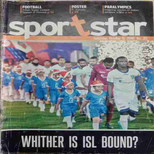 Sport Star ( Saturday, October 8, 2016 )
