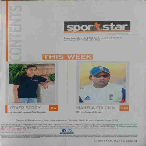 Sport Star ( Saturday, May 14, 2016 )