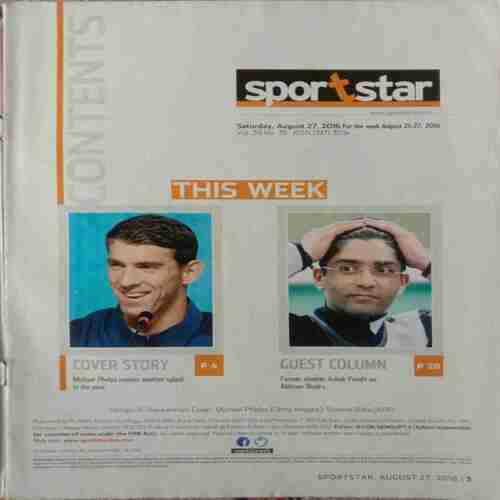 Sport Star ( Saturday, August 27, 2016 )