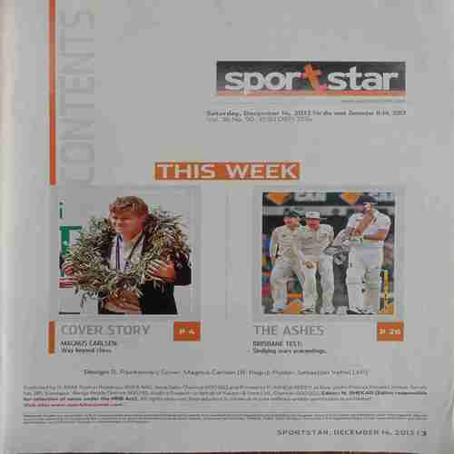 Sport Star (Saturday, December 14, 2013)