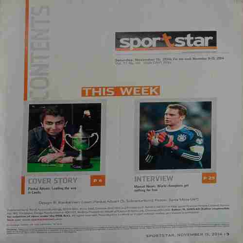 Sport Star ( Saturday, November 15, 2014 )
