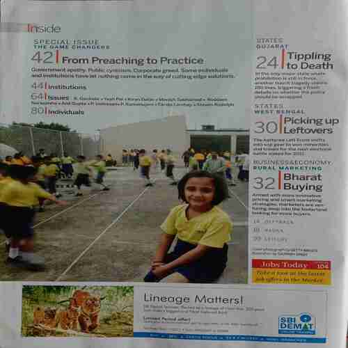 India Today (July 27, 2009)