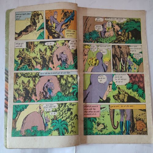 Bihad Vawn Ka Raja . ( Part- 02 ) . [ Front Cover Spine Cut And Back Cover Missing And Magic Tape Used But Not Impact In Story ) .