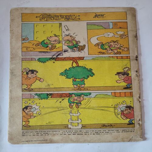 Bihad Vawn Ka Raja . ( Part- 02 ) . [ Front Cover Spine Cut And Back Cover Missing And Magic Tape Used But Not Impact In Story ) .