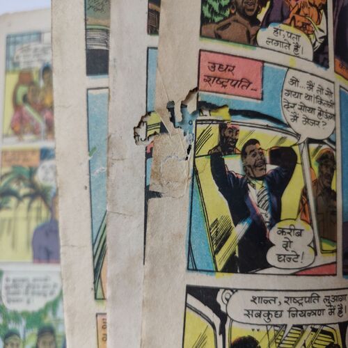 Khooni General Part - 02 . ( Front Cover Missing , Confair Pintide For Few First Pages And Magic Tape used And Not Impact In Story ) .