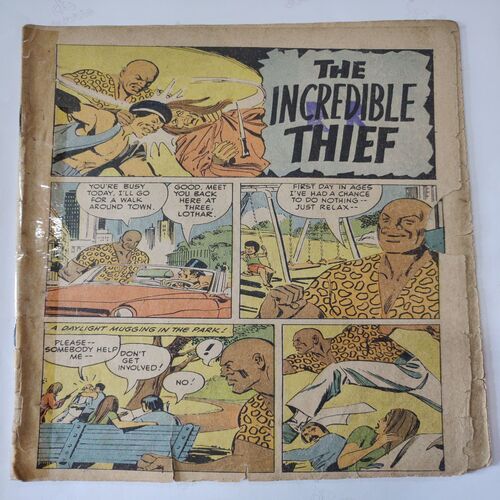 The Incredible Thief . ( Coverless ) .