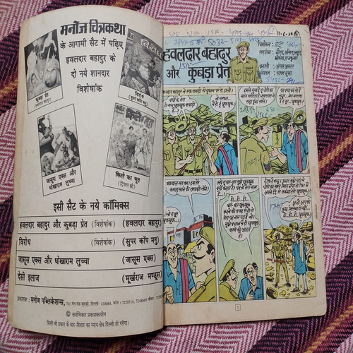 Hawaldaar Bhadur Aur Kubda Preat .( Small ) .