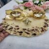 8 inch Puja Thali for Diwali