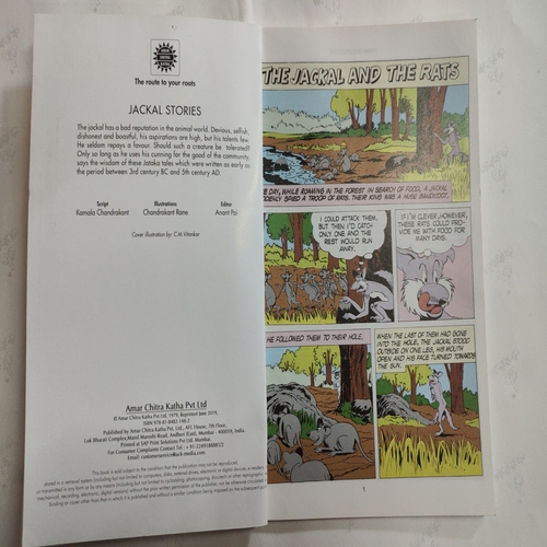 ( 3 In  Single Binding ) :- Yet More Tales From The Jatakas . [ 1.) Jackal Stories , 2.) Nandivishala And 3.) Bird Stories ].