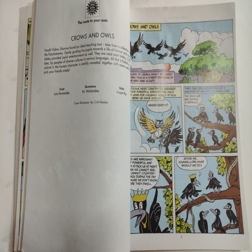 ( 3 in 1 Single Binding ) :- More Tales From The Panchatantra .[ 1.) The Dullard , 2.) Crows And Owls And The Greedy Mother -In-Law ].