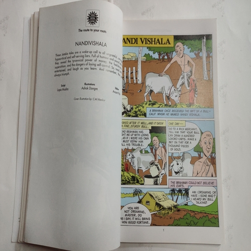 ( 3 In  Single Binding ) :- Yet More Tales From The Jatakas . [ 1.) Jackal Stories , 2.) Nandivishala And 3.) Bird Stories ].