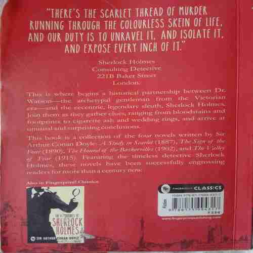The Complete Novels Of Sherlock Holmes