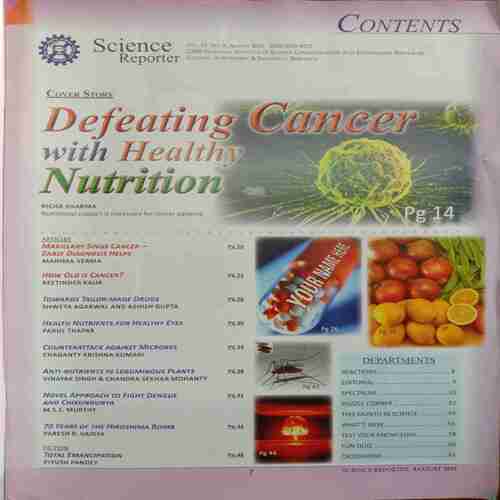 Science Reporter (August 2015)