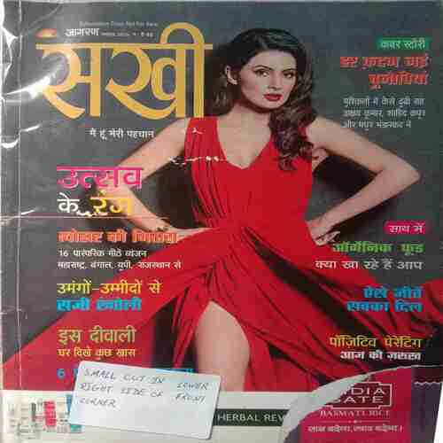 Sakhi (November 2015) (Small Cut In Lower Right Side Of Front Cover)