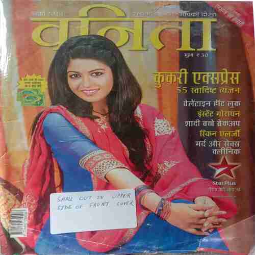 Vanita (February 2014) (Small Cut In Upper Side Of Front Cover)