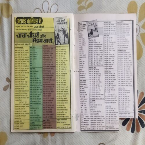 LAMBOO MOTU AUR ANOKHI SAAJISH (BACK COVER LITTLE CUT ON RIGHT DOWN CORNER SIDE)