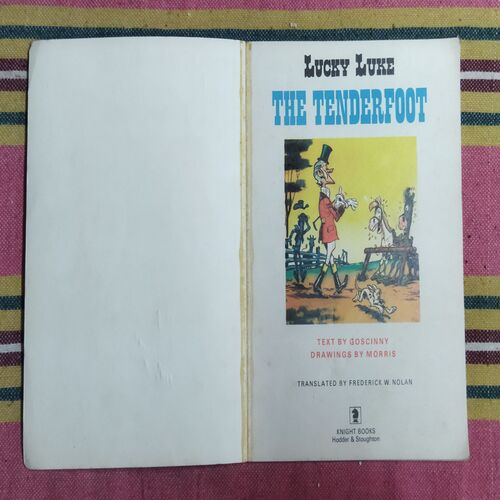LUCKY LUKE THE TENDERFOOT