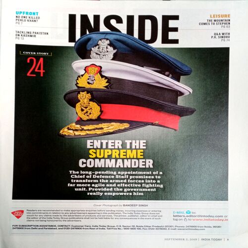 India Today (2 Sept 2019)