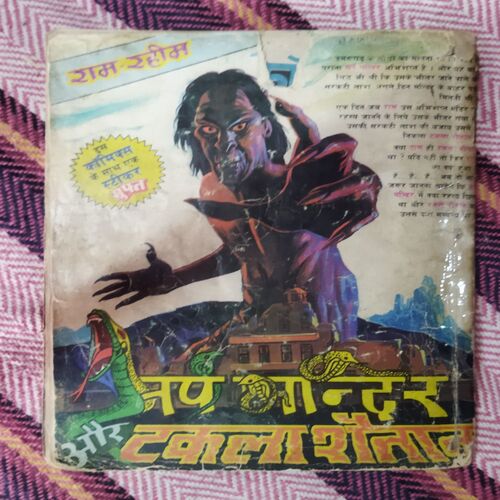 MAAYAAVEE GHODA (BACK COVER UPPER SIDE LITTLE CUT )