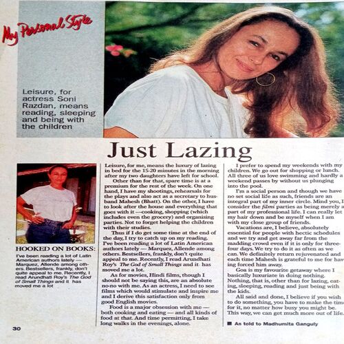 The Telegraph Magazine (4 Jan 1998)