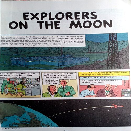 Explorers On The Moon