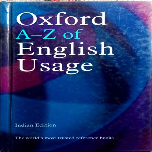 Oxford  A-Z Of English Usage