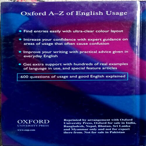 Oxford  A-Z Of English Usage