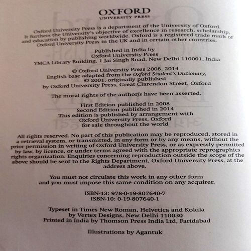 Oxford English-English-Hindi-Dictionary