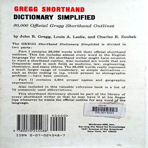 Gregg Shorthand Manual Simplified