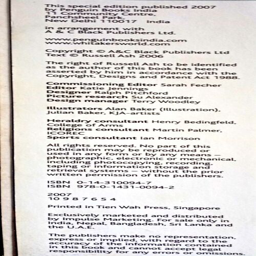 Whitaker's World Of Facts