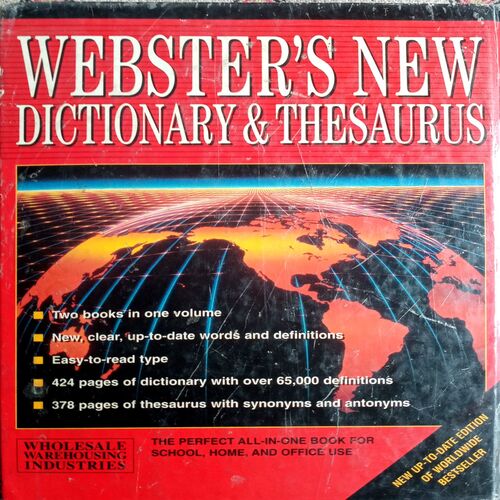 Webster's New Dictionary And Thesaurus