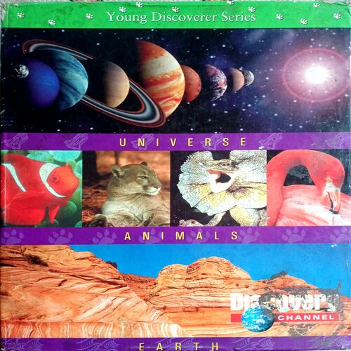 Universe, Animals & Earth Encyclopedia (Set Of 3 Books)