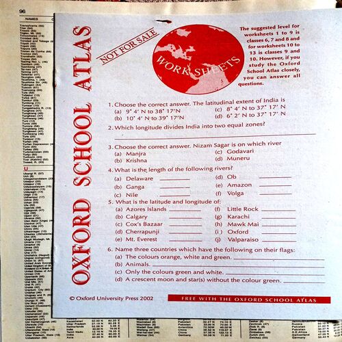 Oxford School Atlas