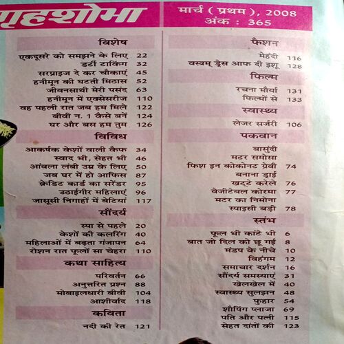 Grihshobha (March 1st 2008)