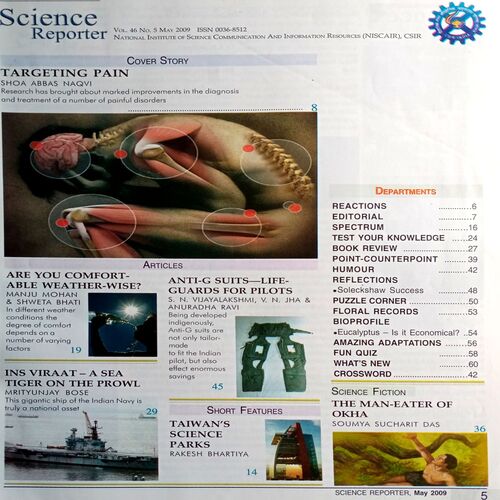 Science  Reporter (May 2009)
