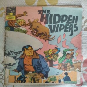 The Hidden Vipers .[ Front Cover Down Side Half Cut ].