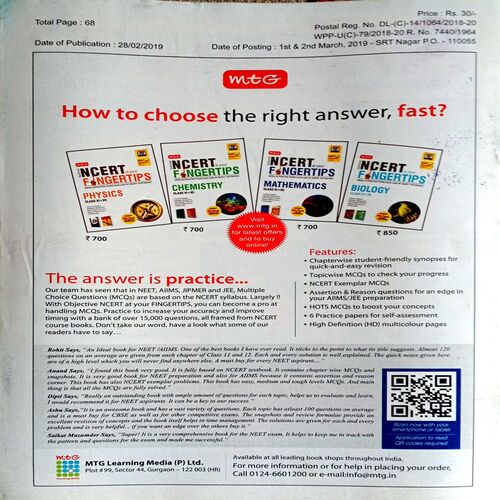 Science  Reporter (March 2019)