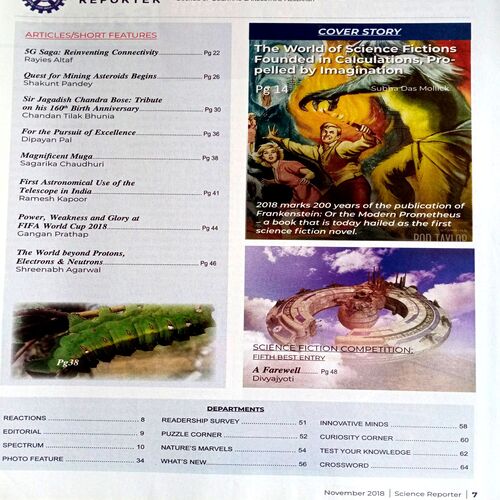 Science  Reporter (Nov 2018)