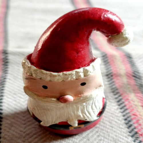 Decorated Ceramic Santa