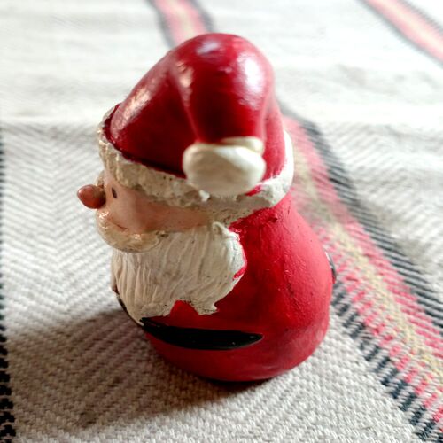 Decorated Ceramic Santa